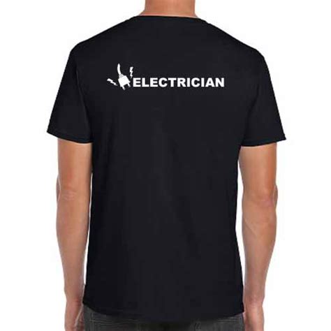 Electrician Uniforms: Electricians Work Shirts | TshirtbyDesign.com