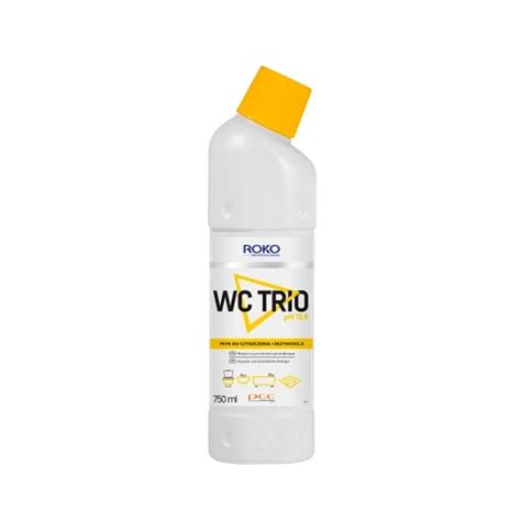 Chlorowy płyn do mycia i dezynfekcji WC 750ml Roko Professional WC TRIO