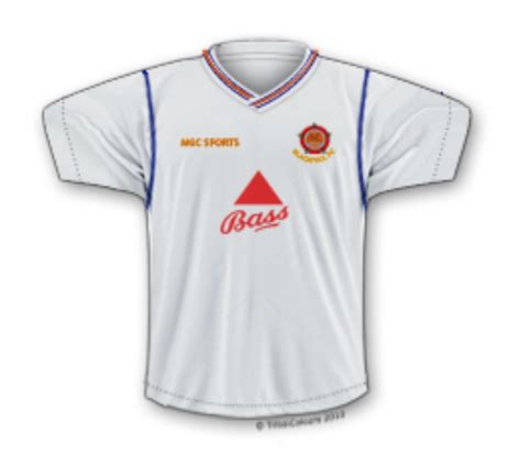 Blackpool 1989 90 Away Kit