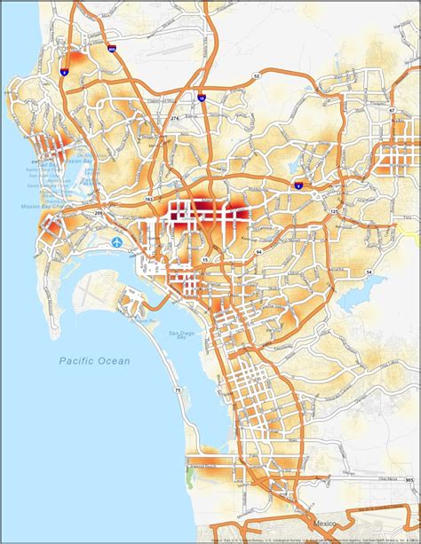 San Diego Crime Map - GIS Geography