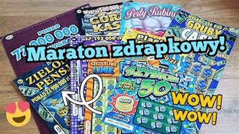 Zdrapki Lotto 846 Maraton zdrapkowy Pełny Portfel Kolejne trafienia