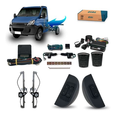 Kit Vidro Eletrico Trava Alarme Iveco Daily 35 A 14 Inte