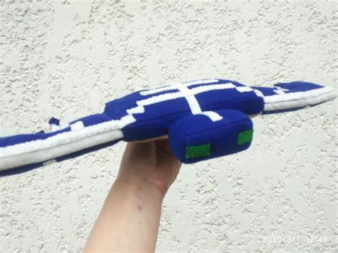 Minecraft Phantom Plush Etsy