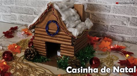 CASINHA DE NATAL Fácil e linda YouTube