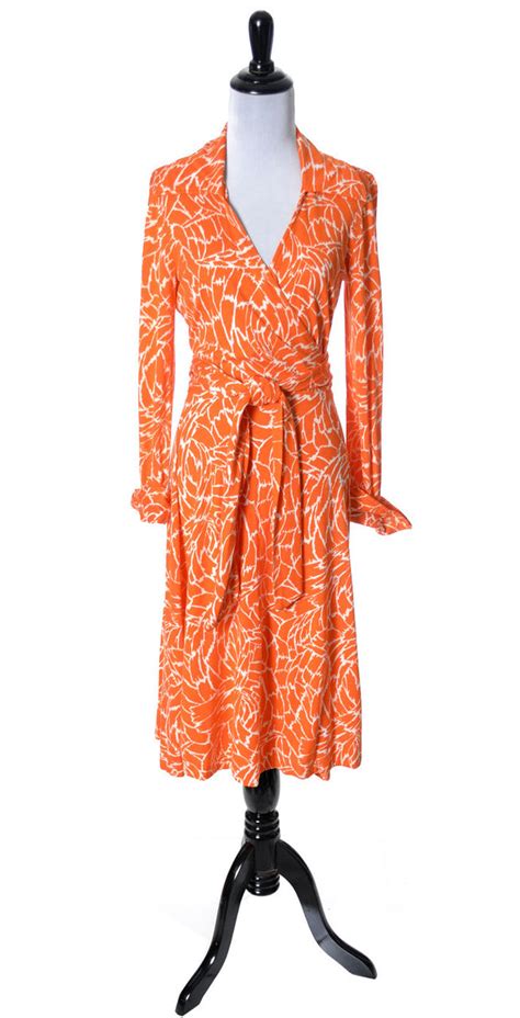 1970s vintage Diane Von Furstenberg wrap dress made in Italy – Modig