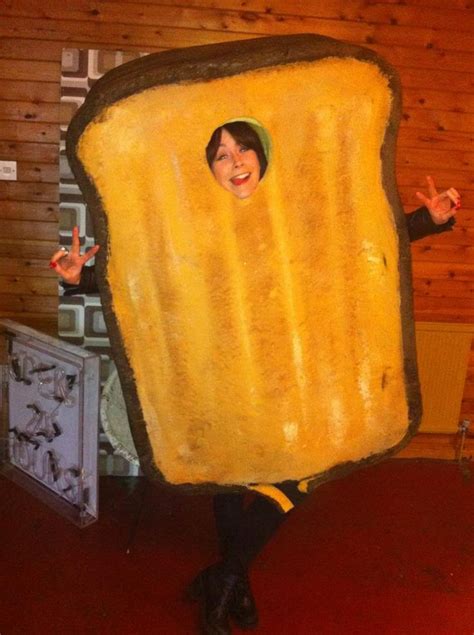 Food costumes, Butter costume, Hotdog costume