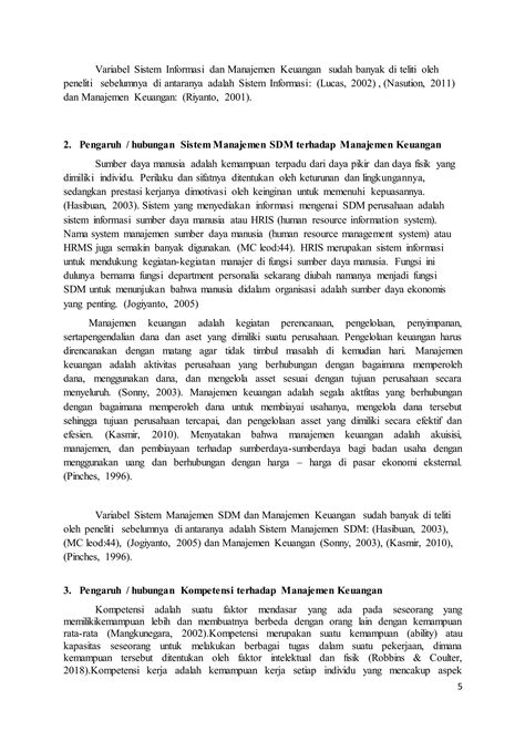 TB 2 Sim Artikel Literature Review Manajemen Keuangan Analisis Sistem