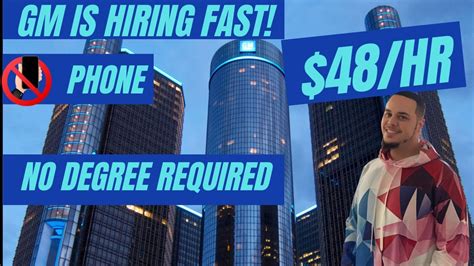 Gm Is Hiring Hr No Phone Work From Home Jobs Remote Jobs