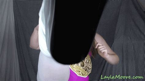 Ruthless Pro Wrestler POV Beatdown Kicks Punches From BBW Amazon Layla Moore K Laylas K