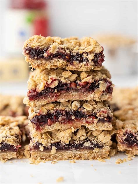 Raspberry Oatmeal Bars Fun Facts Of Life