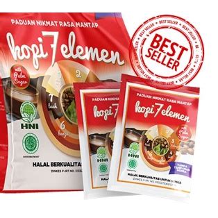 Jual Kopi Sevel Sinergi 7 Elemen HNI Isi 20 Sachet Shopee Indonesia