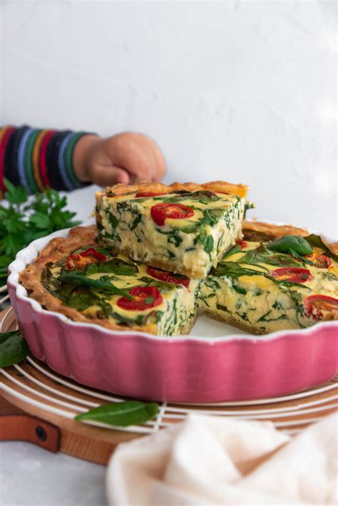 Spinazie Ricotta Quiche Uit De Keuken Van Fatima