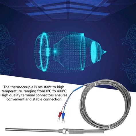 M Thread Pt Platinum Resistor Thermocouple Mm Probe Temperature