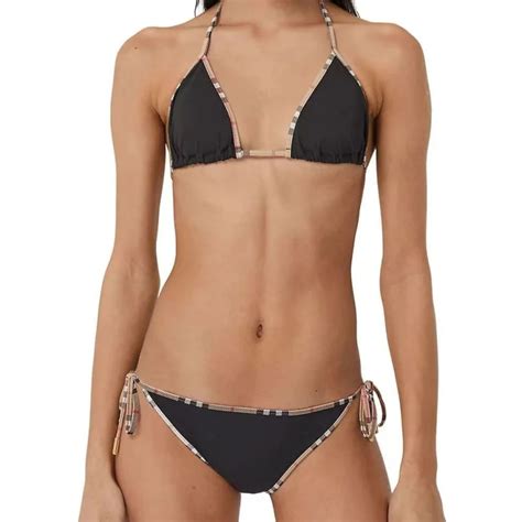 Bikini De Estilo Playero Para Mujer Ba Ador Sexy Con Cuello Halter