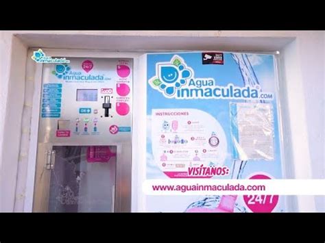 Cómo poner una Purificadora de autoservicio Agua Inmaculada YouTube