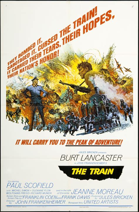 The Train (1964) - Posters — The Movie Database (TMDb)