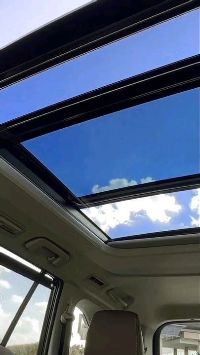 Sunroof In The Toyota Innova Hycross 🚀 Shorts Youtube