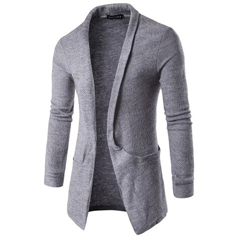 2016 color 4 Nueva Moda Para Hombre de los Suéteres Con Cuello En V