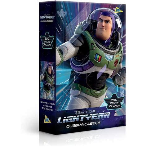 Quebra Cabeça Puzzle Buzz Lightyear Pixar 200 Peças Jak Submarino