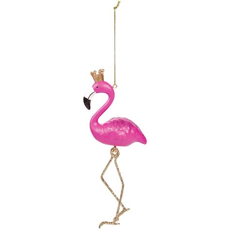 Thirty Fourth And Main Royal Pink Flamingo Christmas Tree Ornament Shop