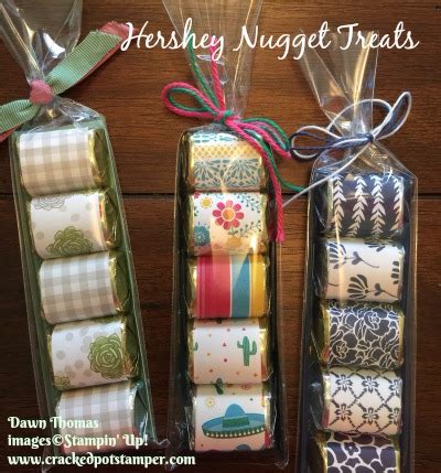 Quick And Easy Nugget Treats Cracked Pot Stamper Hershey Nugget