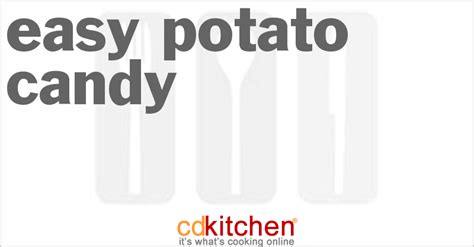 Easy Potato Candy Recipe