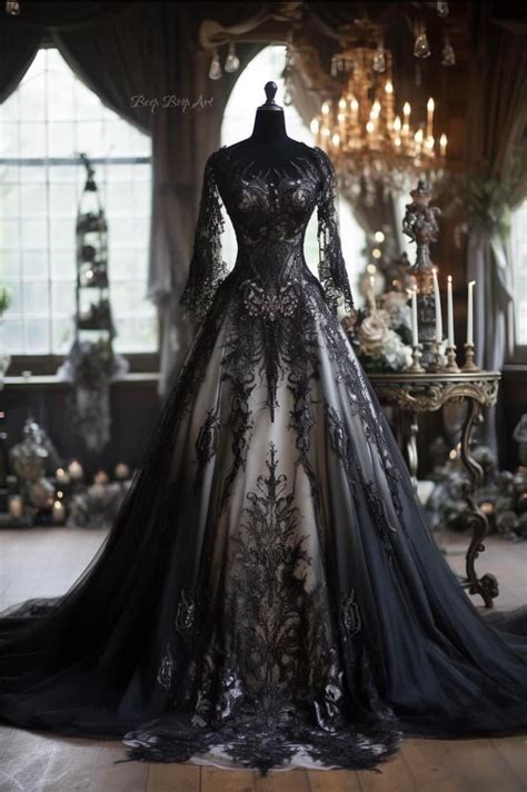 Pin On Dress Ideas In Goth Wedding Dresses Gothic Wedding Dress