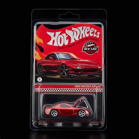 HOT WHEELS COLLECTORS RLC EXCLUSIVE 1993 MAZDA RX 7 R1 TWIN TURBO Lucas Hobby Store