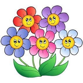Hermosos Dibujos De Flores Para Niños