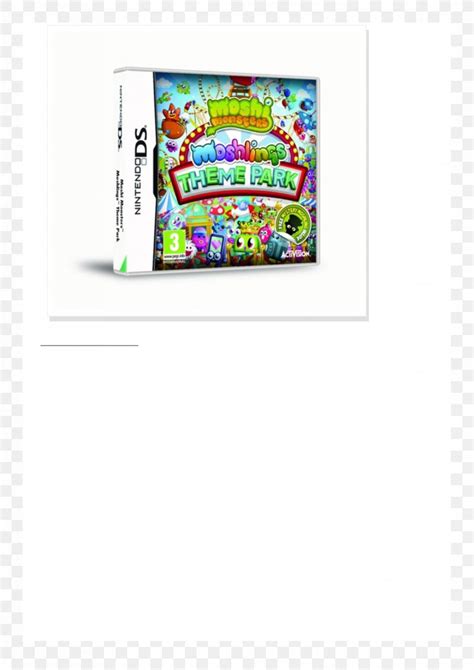 Moshi Monsters Moshlings Theme Park Nintendo 3DS Technology Font, PNG, 1190x1684px, Moshi ...