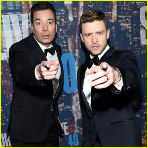 Justin Timberlake & Jimmy Fallon Arrive for ‘SNL 40′ Red Carpet! | Jimmy Fallon, Justin ...