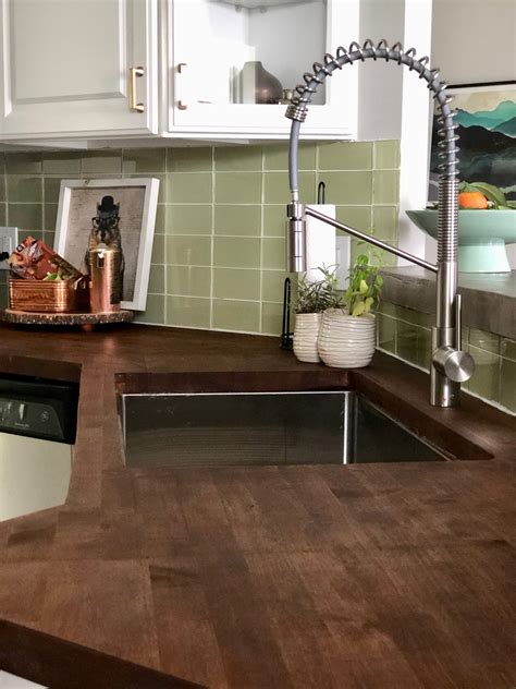 Staining My Butcher Block Counters A Life Unfolding