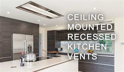 Flush Mount Ceiling Vent Hood | Review Home Co