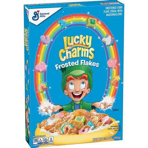 Is Lucky Charms Frosted Flakes Cereal Healthy? Ingredients & Nutrition ...