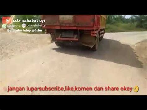 Wow Truk Sawit Oleng Parah Hampir Tumbang Youtube