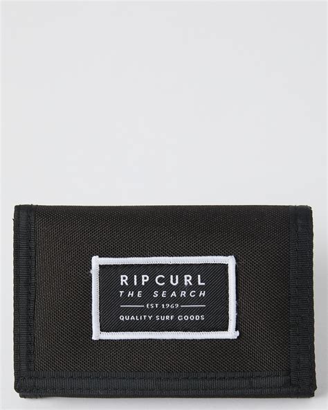 Rip Curl Crusher Surf Wallet Black SurfStitch