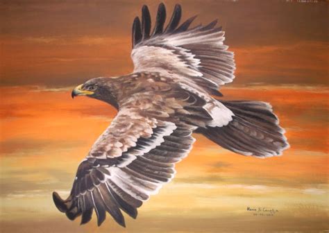 Dunia Lukisan JAVADESINDO Art Gallery: >> BURUNG ELANG DALAM LUKISAN SANG MASTER