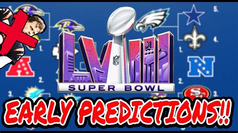 Nfl Playoff Predictions Full Playoff Brackets Super Bowl