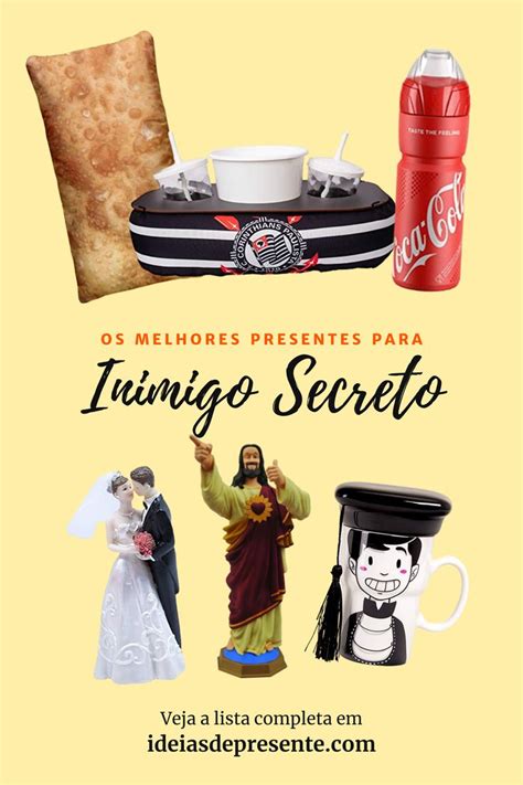 Os Melhores Presentes para Inimigo Secreto Presentes engraçados para