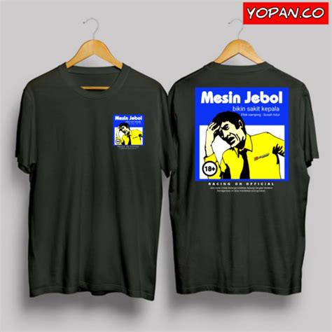 Jual Kaos Mesin Jebol Plesetan Oskadon Original Design Shopee Indonesia