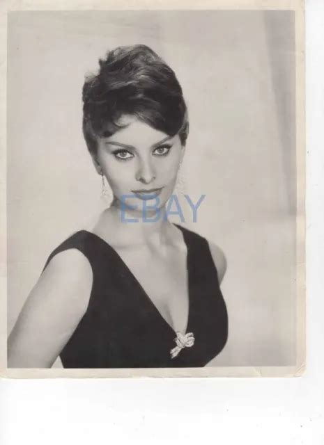 Sophia Loren Busty Leggy Vintage Photo Aida Eur 5008 Picclick Fr