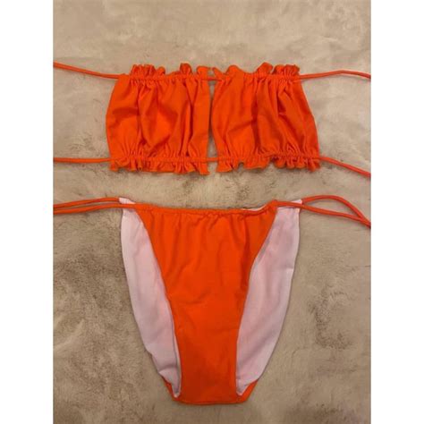 YAI ชดวายนำทพช bikini ทรงเปลอกหอย สดฮต สพน ชดวายนำวนพช บกน Lazada co th