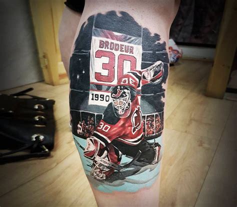 Martin Brodeur tattoo by Marek Hali | Photo 20990