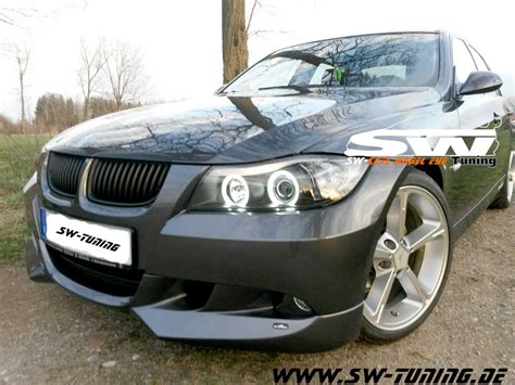 Angel Eye Scheinwerfer 3er BMW E90 E91 CCFL Standlichtringe Black