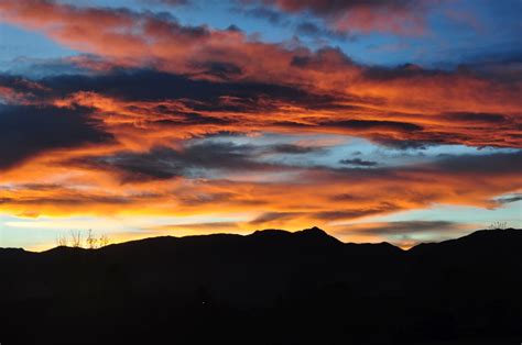 Scenes of Colorado: Sunset Over the Mountains