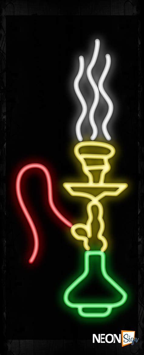 Hookah Cigarette Neon Sign - NeonSign.com