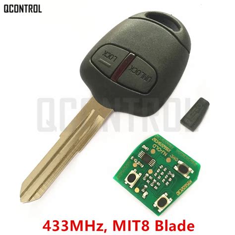 QCONTROL Car Remote Key Suit For MITSUBISHI Outlander Pajero Triton ASX