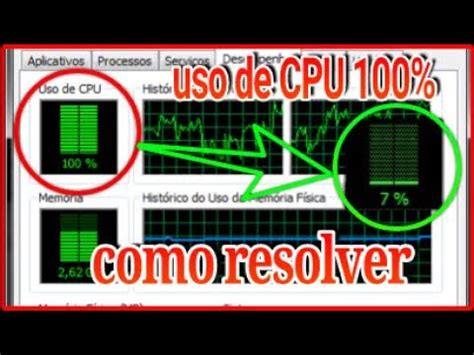 Como Resolver Problema De Uso De CPU Em 100 No Windows YouTube