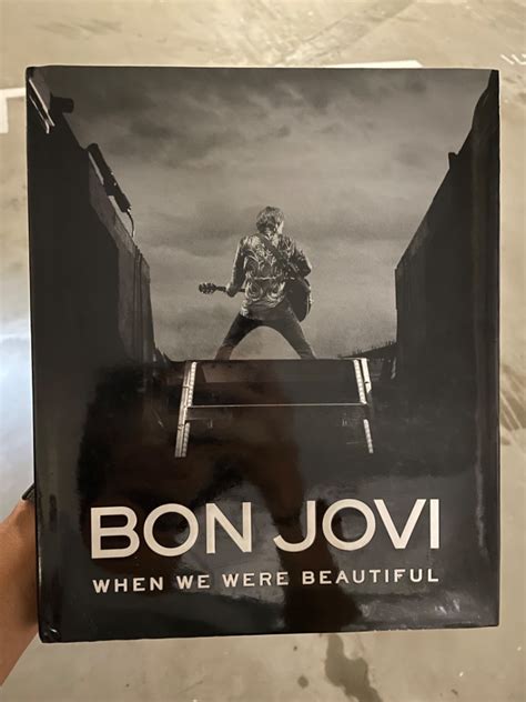 Book Bon Jovi When We Were Beautiful Hobbies And Toys Music And Media