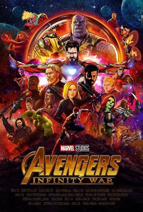 AVENGERS INFINITY WAR Super Heroi Vingadores Marvel